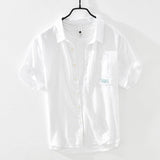 Men's Casual Cotton And Linen Shirts - AL MONI EXPRESS