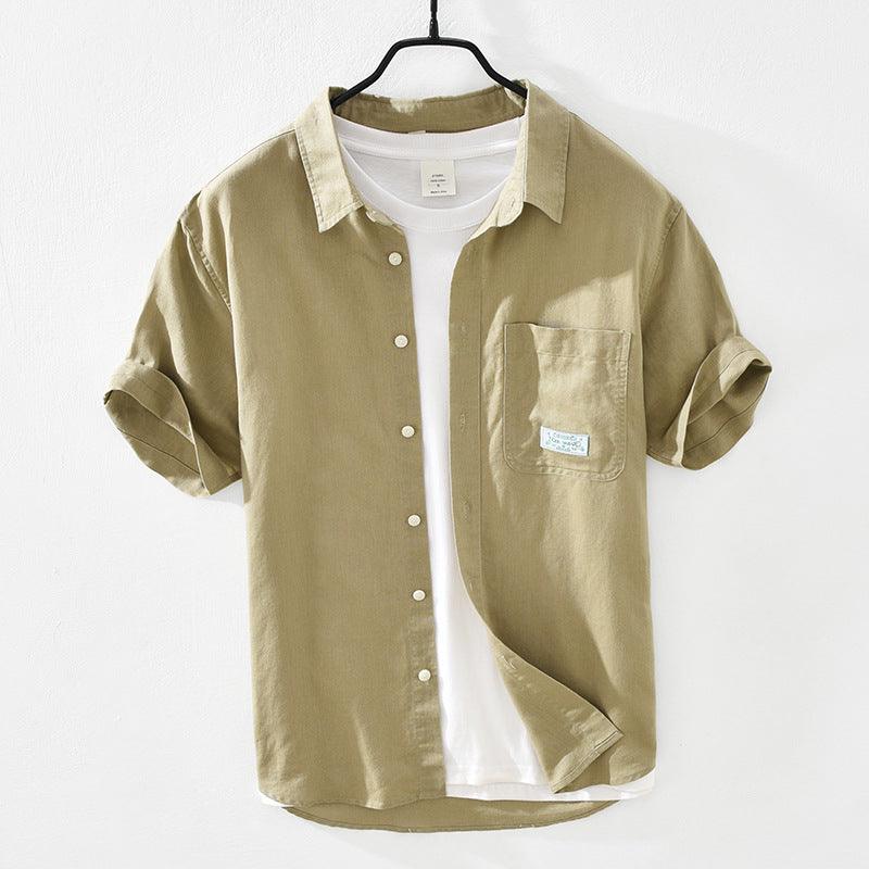 Men's Casual Cotton And Linen Shirts - AL MONI EXPRESS