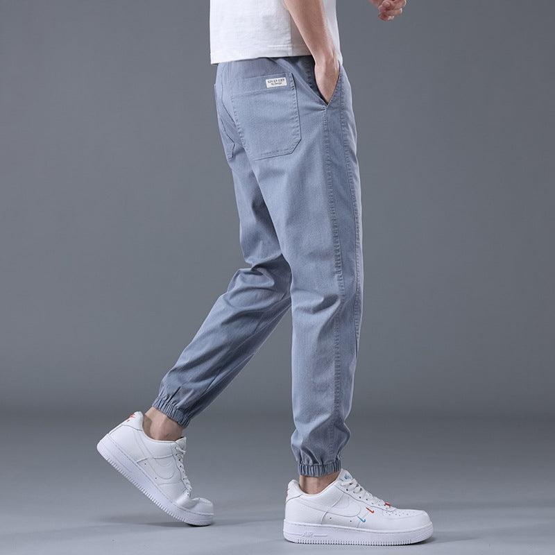 Men's Casual Loose Drawstring Pants Sports Trendy And Versatile - Almoni Express