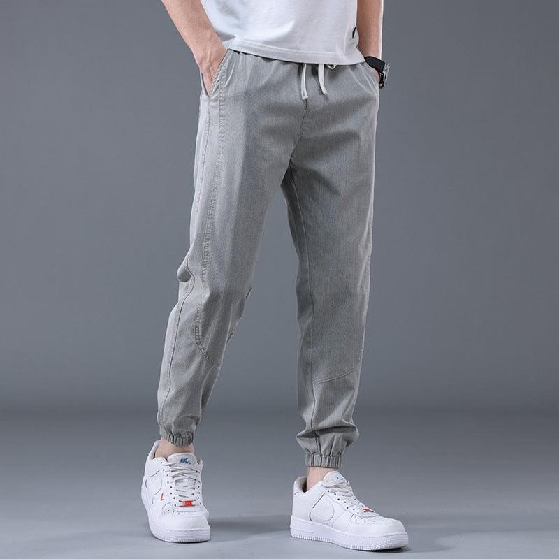 Men's Casual Loose Drawstring Pants Sports Trendy And Versatile - Almoni Express