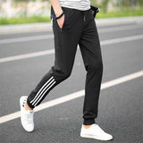 Men's Casual Pants Autumn Trousers Men Pants Slim Fit - Almoni Express