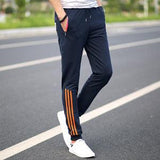 Men's Casual Pants Autumn Trousers Men Pants Slim Fit - Almoni Express