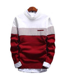 Men's Crew Neck Sweater Pullover Sweater - Almoni Express