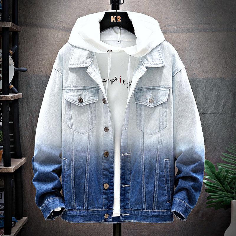 Men's Denim Jacket Loose Jacket Student Clothes Men - AL MONI EXPRESS