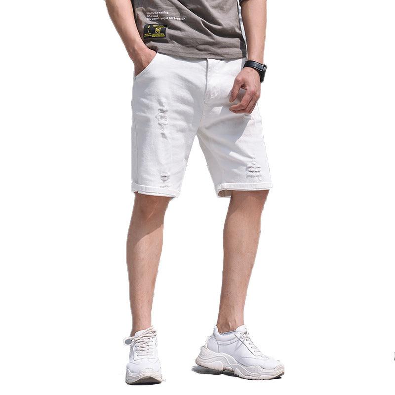 Men's denim shorts - Almoni Express