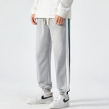 Men's Fashion Casual Ankle-tied Sports Loose Oversized Long Pants - Almoni Express