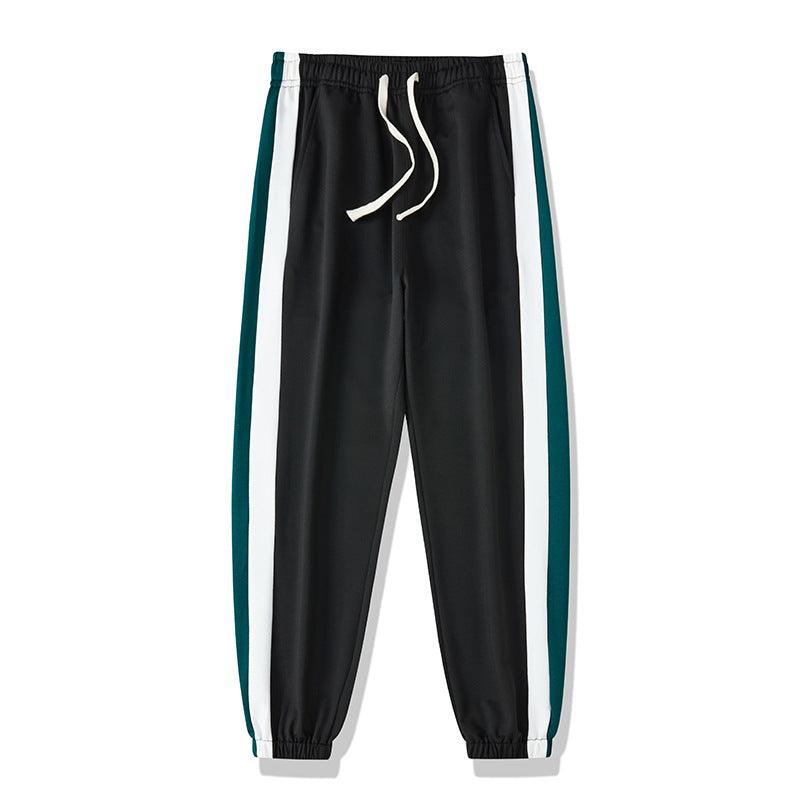 Men's Fashion Casual Ankle-tied Sports Loose Oversized Long Pants - Almoni Express