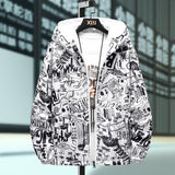 Men's Fashion Casual Loose Reversible Jacket - AL MONI EXPRESS