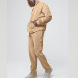 Men's Fashion Casual Plush Sweater Pants Suit - AL MONI EXPRESS