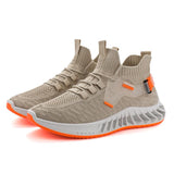 Men's Fashion Trendy Breathable Flyknit Sports Casual Shoes - AL MONI EXPRESS