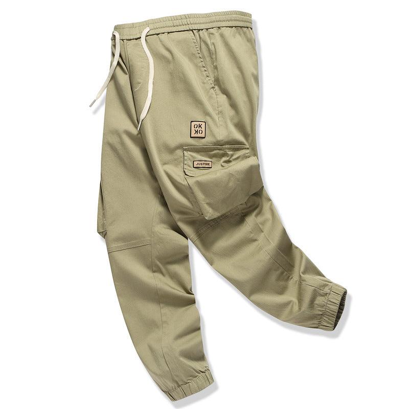 Men's Fashionable Casual Multi Bag Pants - AL MONI EXPRESS