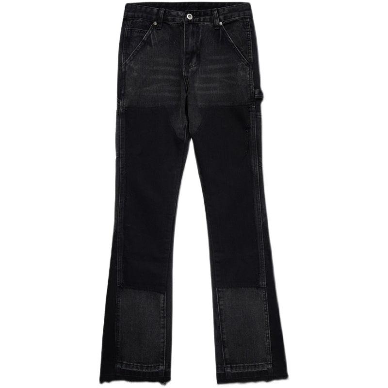 Men's High Street Retro Vintage Vibe Style Micro Horn Jeans - AL MONI EXPRESS