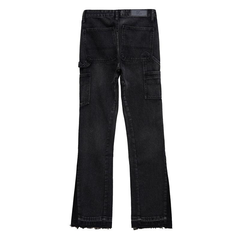 Men's High Street Retro Vintage Vibe Style Micro Horn Jeans - AL MONI EXPRESS