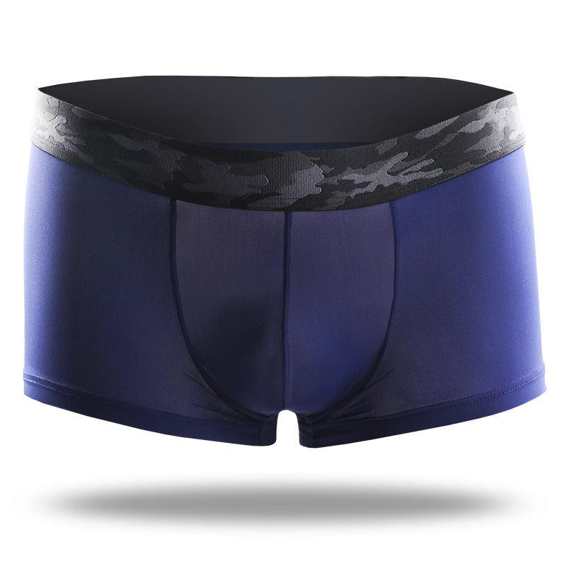 Men's Ice Silk Seamless Summer Underwear - Almoni Express