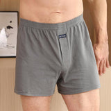 Men's Loose Thin Panties Cotton Home Wear Pajama Pants - Almoni Express