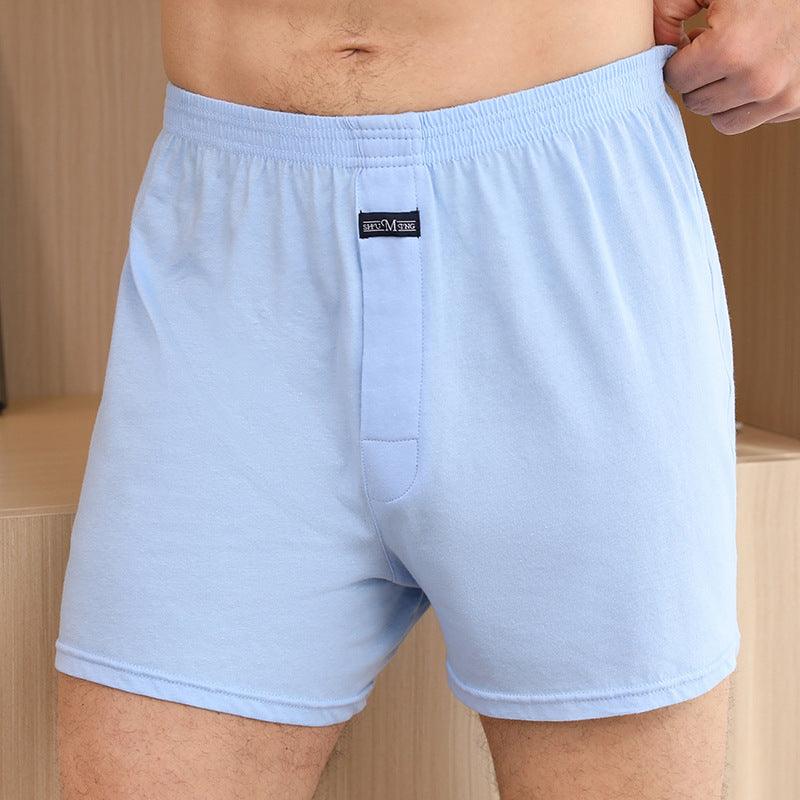 Men's Loose Thin Panties Cotton Home Wear Pajama Pants - Almoni Express