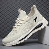 Men's Mesh Shoes Fashion Fly Knit Lightweight Breathable Sneakers Casual Sports Shoe - AL MONI EXPRESS