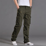 Men's Outdoor Work Clothes-pocket Straight Casual Trousers - Almoni Express