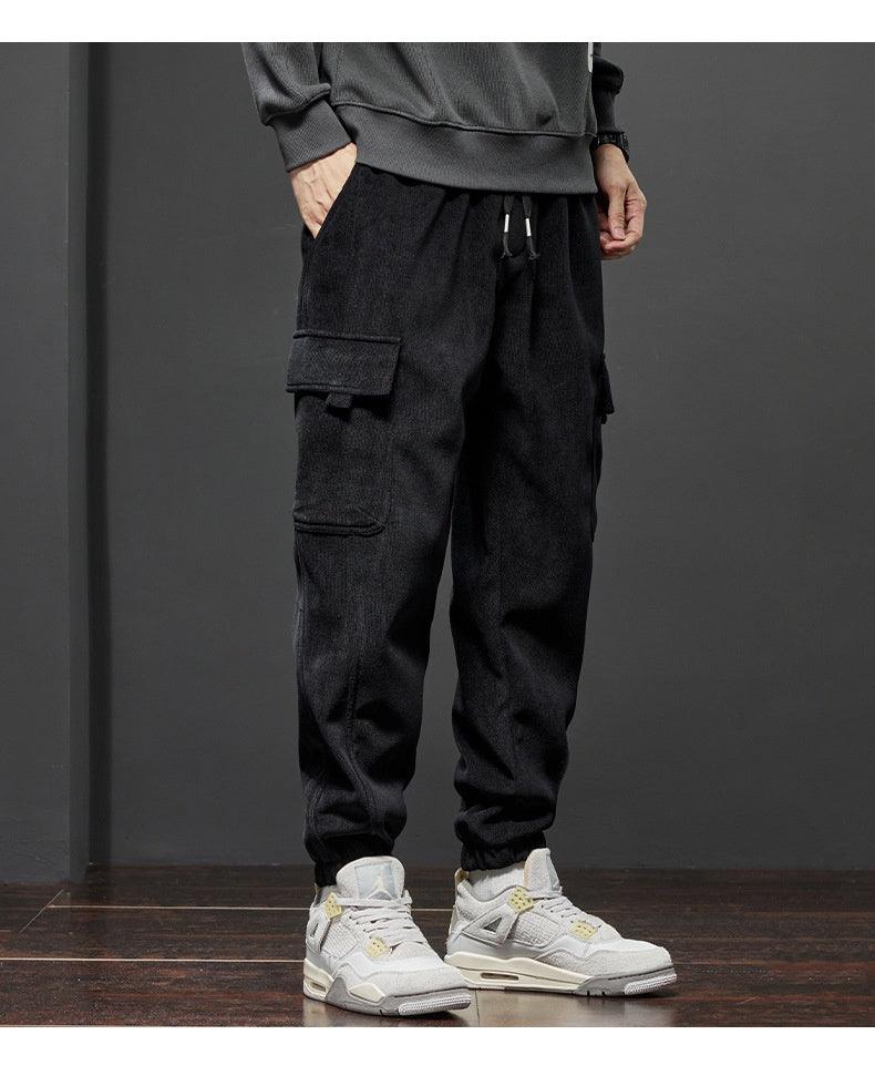 Men's Pants Sports Pants Ankle-tied Trousers - Almoni Express