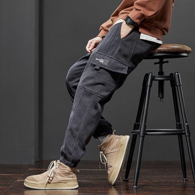 Men's Pants Sports Pants Ankle-tied Trousers - Almoni Express