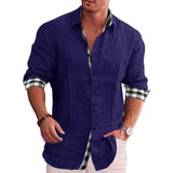 Men's Shirt Long Sleeve Casual - AL MONI EXPRESS