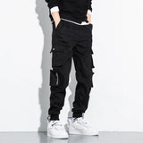 Men's Straight Cargo Pants Thin - Almoni Express