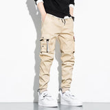 Men's Straight Cargo Pants Thin - Almoni Express