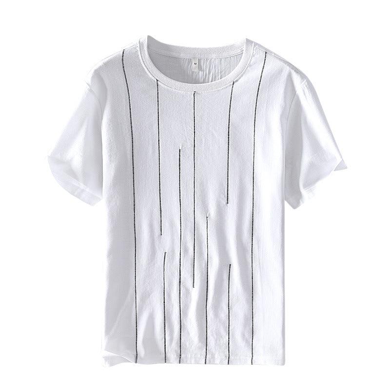 Men's striped T-shirt - AL MONI EXPRESS