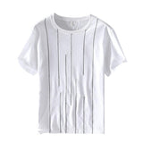 Men's striped T-shirt - AL MONI EXPRESS