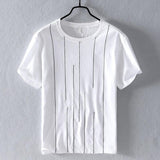 Men's striped T-shirt - AL MONI EXPRESS