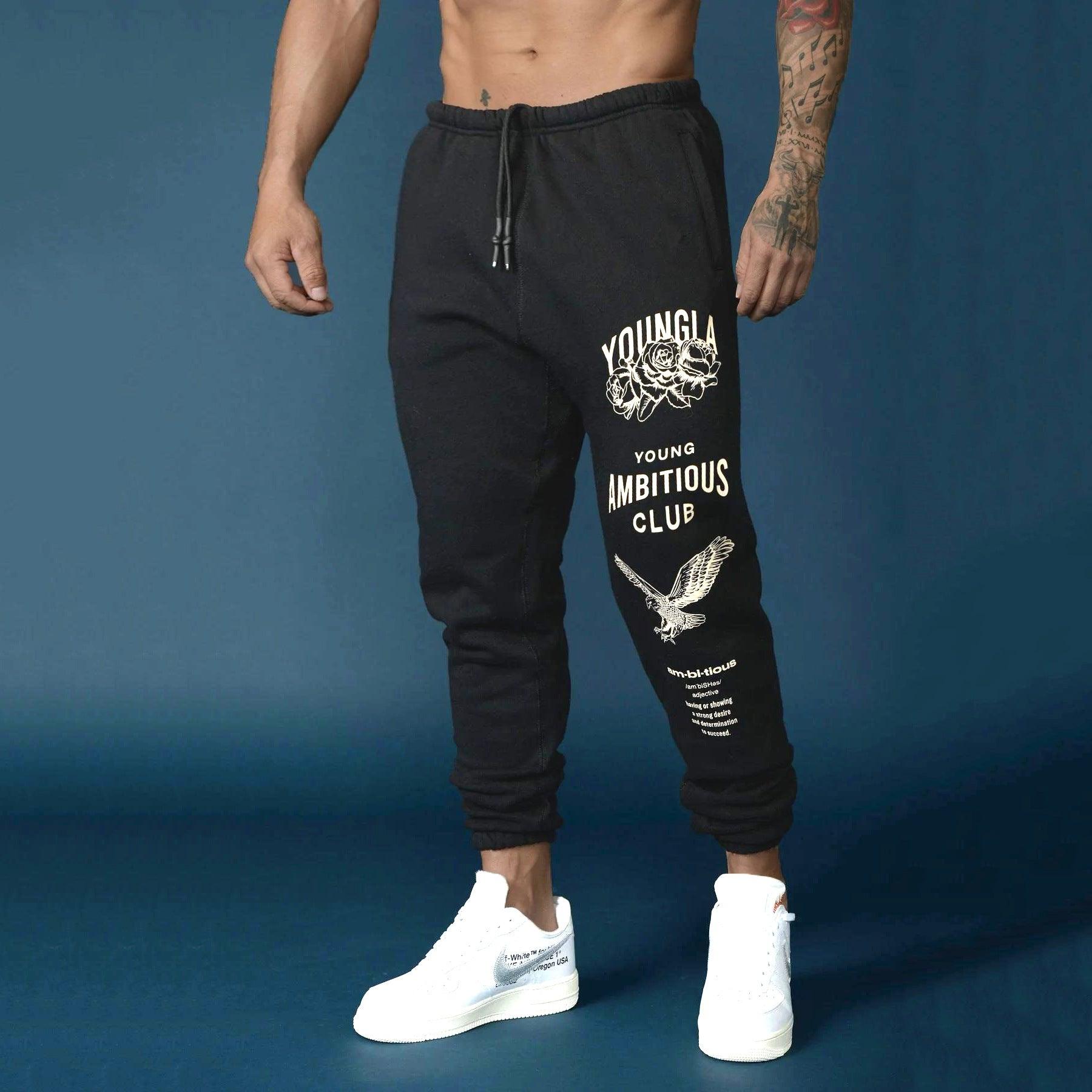 Men's Thicken Ankle-tied Sports Pants - AL MONI EXPRESS