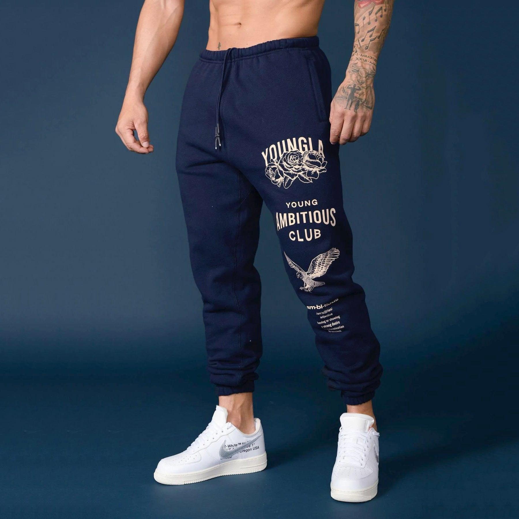 Men's Thicken Ankle-tied Sports Pants - AL MONI EXPRESS