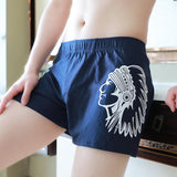 Men's Underwear Loose Boxer Plus Size Cotton Pajama Pants - Almoni Express