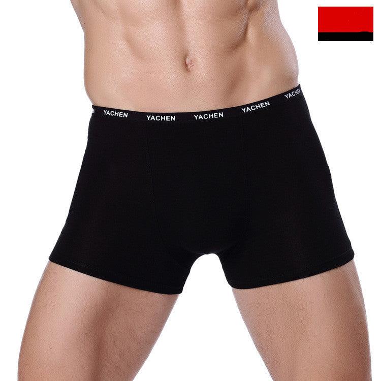 Men's Underwear Men's Boxer Briefs Bamboo Fiber Modal Men's Underwear - Almoni Express