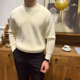 Men's Warm Knit Sweater For Autumn And Winter - Almoni Express