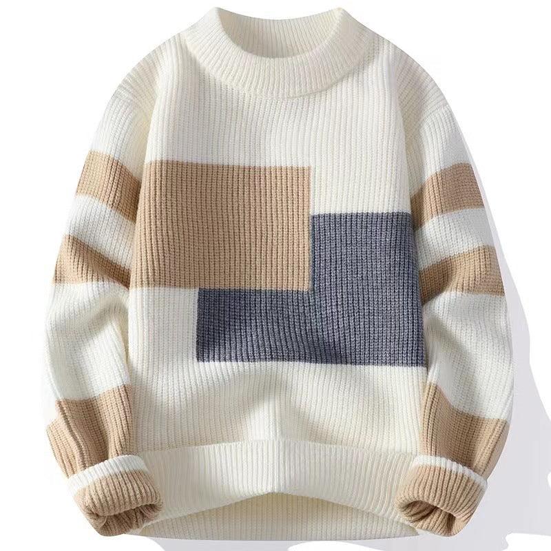 Men's Winter Loose And Idle Knitwear Sweater - Almoni Express