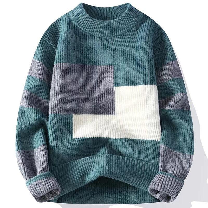 Men's Winter Loose And Idle Knitwear Sweater - Almoni Express