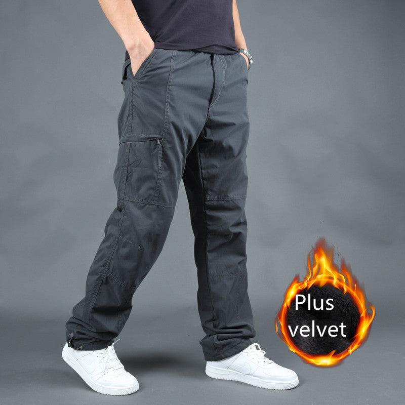 Men'S Work Pants Multi-Pocket Overalls - AL MONI EXPRESS