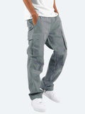 Men's Workwear Drawstring Multi-pocket Casual Pants - AL MONI EXPRESS