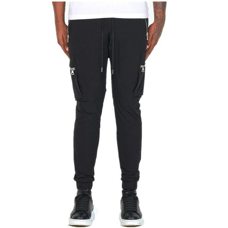 Men's zipper multi-pocket trousers - AL MONI EXPRESS