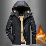 Mens Cotton-padded Trendy Outdoor Jacket - Almoni Express