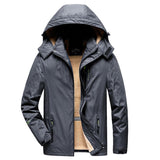 Mens Cotton-padded Trendy Outdoor Jacket - Almoni Express