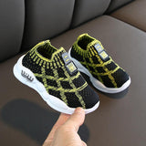 Mesh Sneakers Korean Style Boys And Girls Fly-knit Casual Shoes - Almoni Express