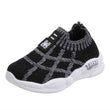 Mesh Sneakers Korean Style Boys And Girls Fly-knit Casual Shoes - Almoni Express