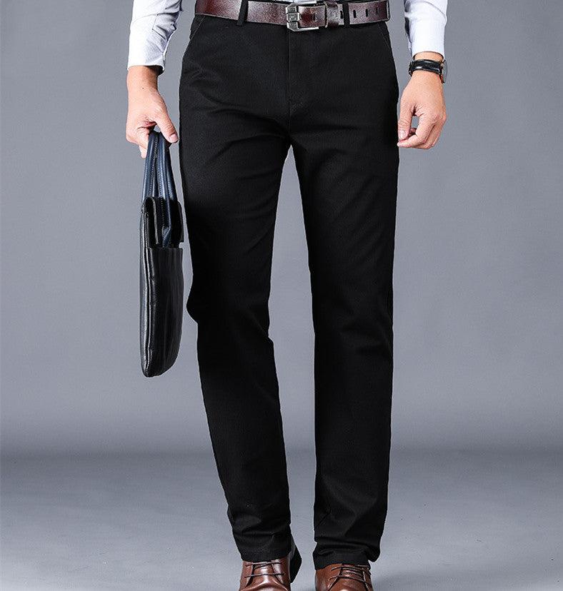 Middle-aged Business Suit Pants For Men - Almoni Express