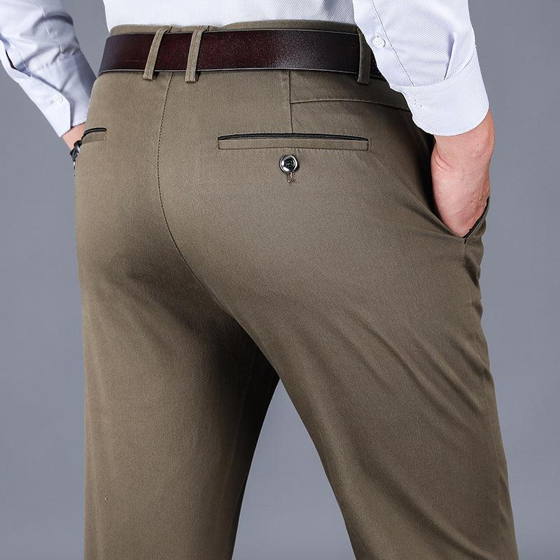 Middle-aged Business Suit Pants For Men - Almoni Express