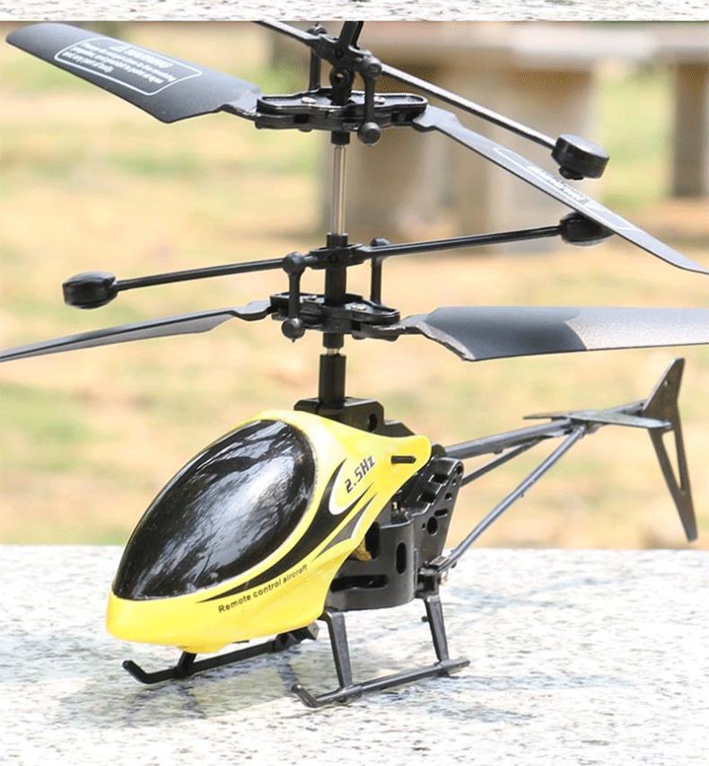 Mini Remote Control Airplane Helicopter Fall Resistant Electric Drone - Almoni Express