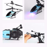 Mini Remote Control Airplane Helicopter Fall Resistant Electric Drone - Almoni Express