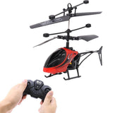 Mini Remote Control Airplane Helicopter Fall Resistant Electric Drone - Almoni Express