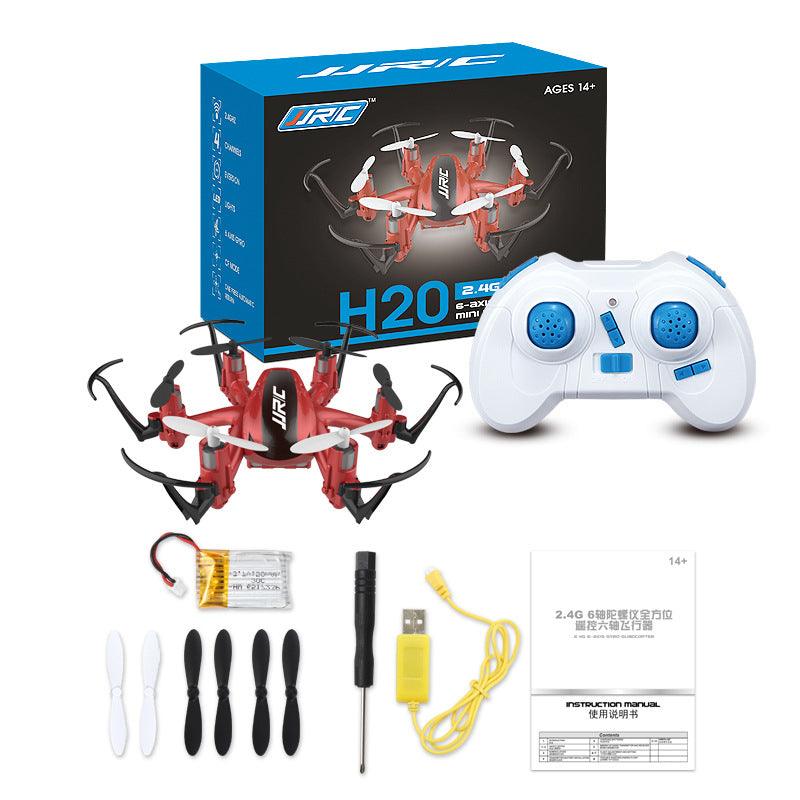 Mini remote control six-axis aircraft pattern rotation headless mode indoor drone - Almoni Express